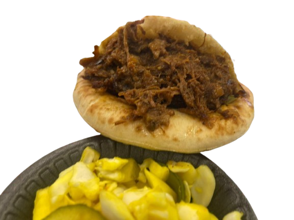 אסאדו מפורק בפיתה